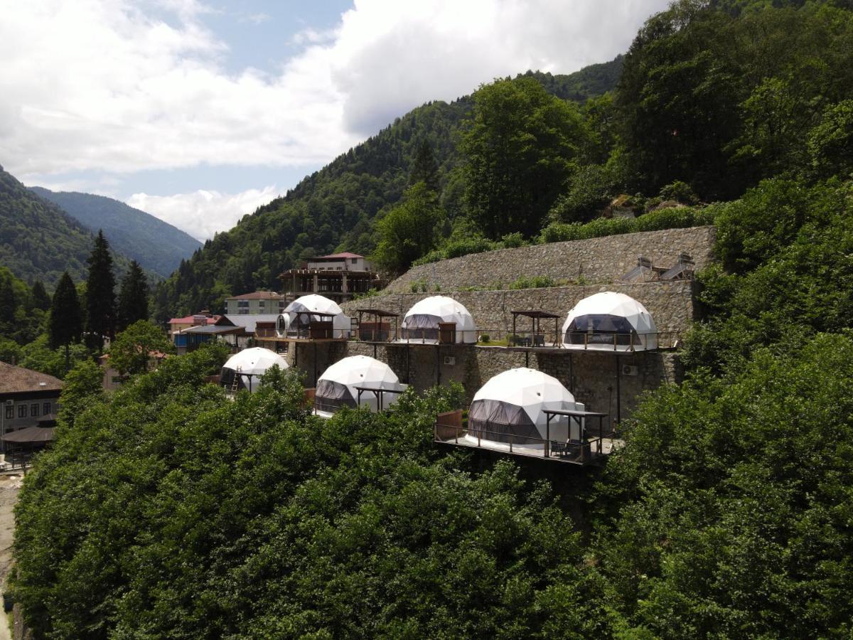 Hotel Kaledome Orman Evleri Çamlıhemşin Exteriér fotografie