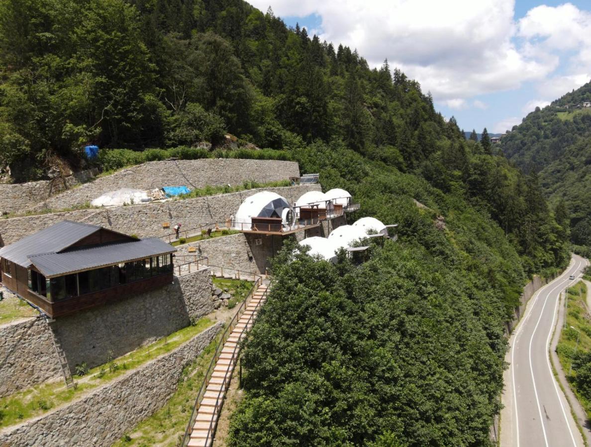 Hotel Kaledome Orman Evleri Çamlıhemşin Exteriér fotografie