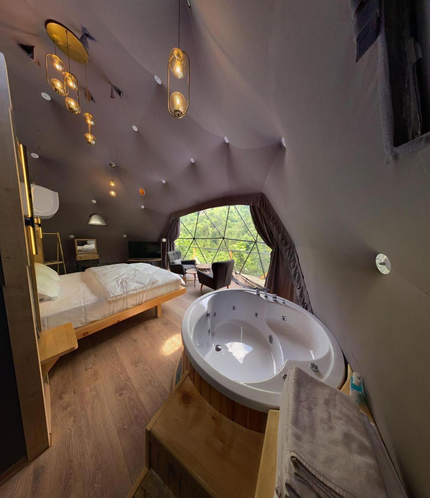 Hotel Kaledome Orman Evleri Çamlıhemşin Exteriér fotografie