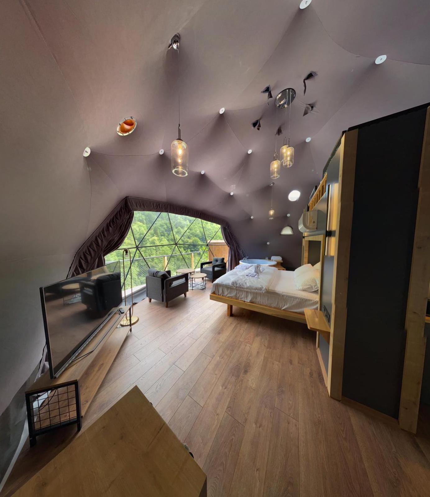 Hotel Kaledome Orman Evleri Çamlıhemşin Exteriér fotografie