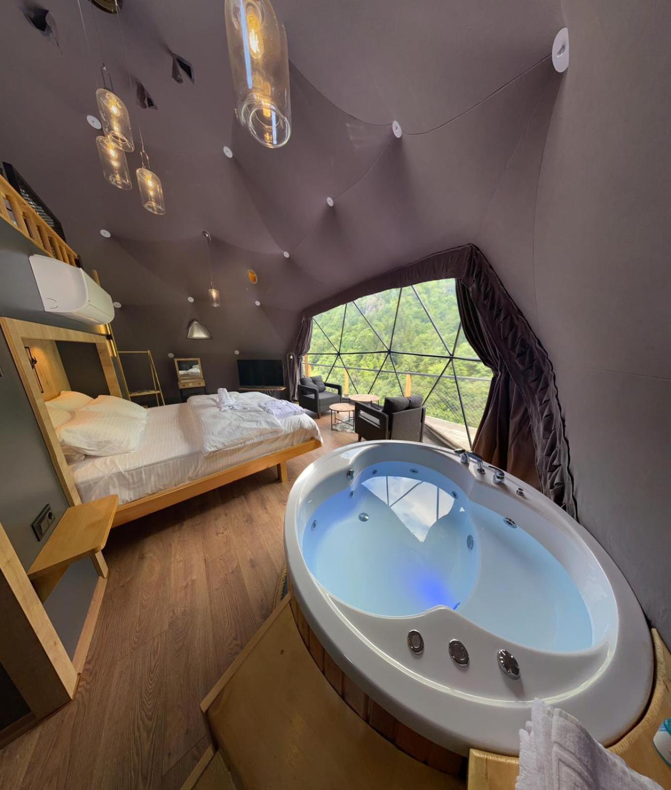 Hotel Kaledome Orman Evleri Çamlıhemşin Exteriér fotografie