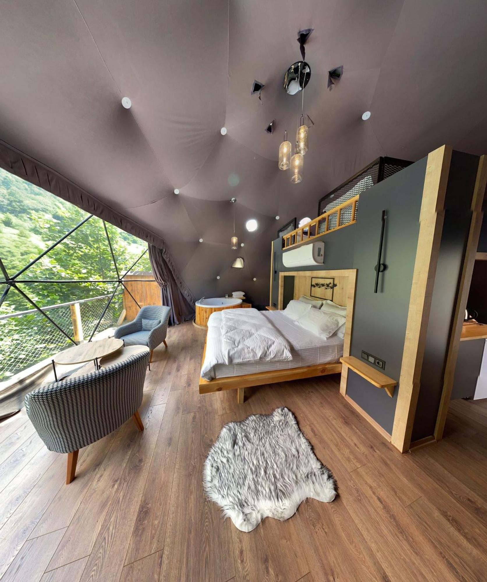 Hotel Kaledome Orman Evleri Çamlıhemşin Exteriér fotografie