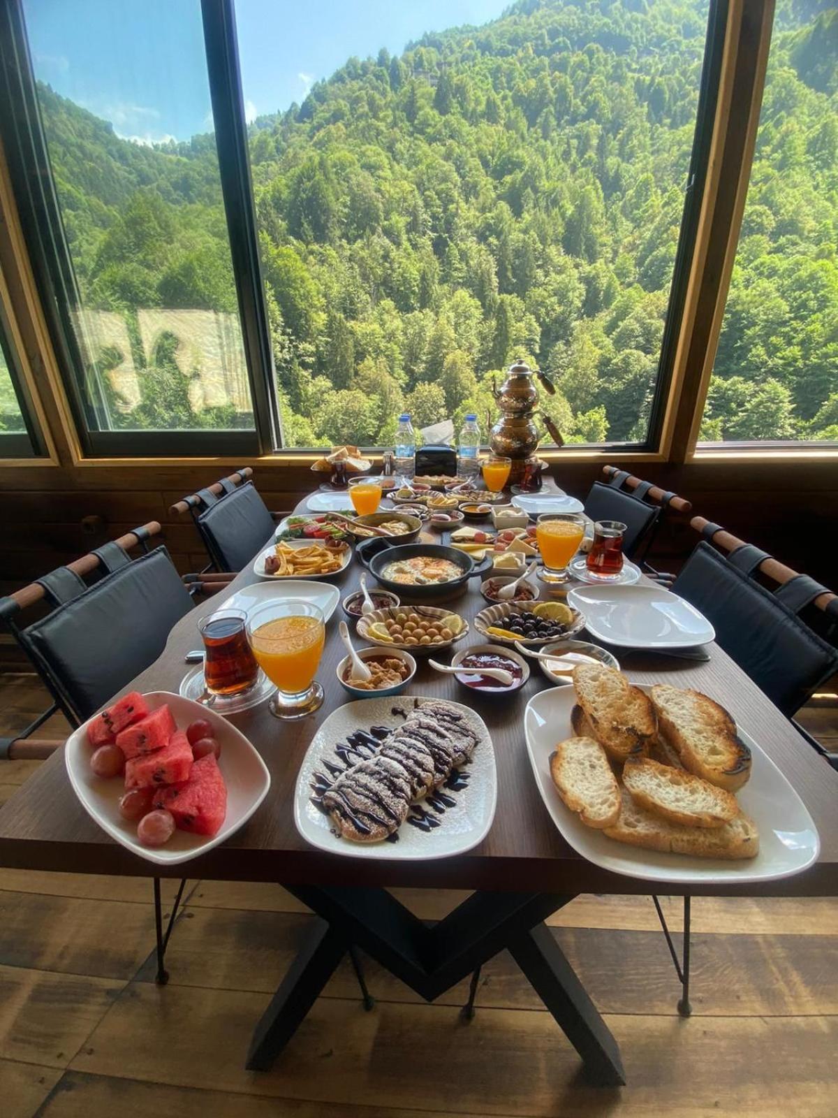 Hotel Kaledome Orman Evleri Çamlıhemşin Exteriér fotografie